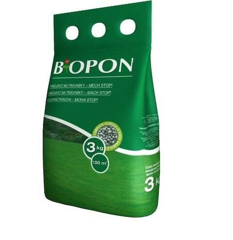 Bros-Biopon gyeptrágya mohaírtós  3kg