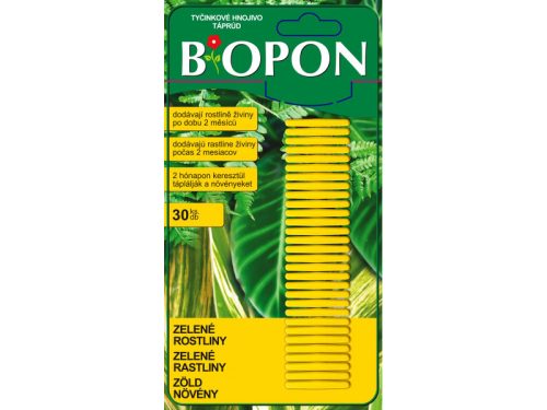 Bros-Biopon táprúd zöld növényhez 30db