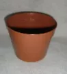Virágcserép műanyag vastagfalu /Juhász/ 13cm
