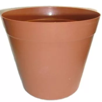 Virágcserép műanyag vastagfalu /Juhász/ 27cm