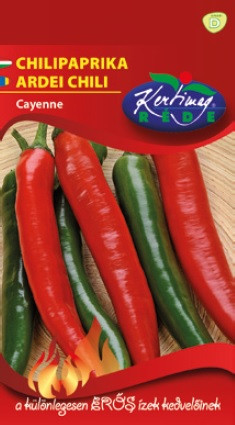 Paprika csili Cayenne zöld-piros 20szem