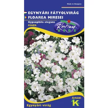 Fátyolvirág egynyári fehér 2g