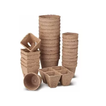 Tőzegcserép 6cm kerek 18db/cs