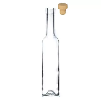 Üveg 0,25L pálinkás Belissima+dugó