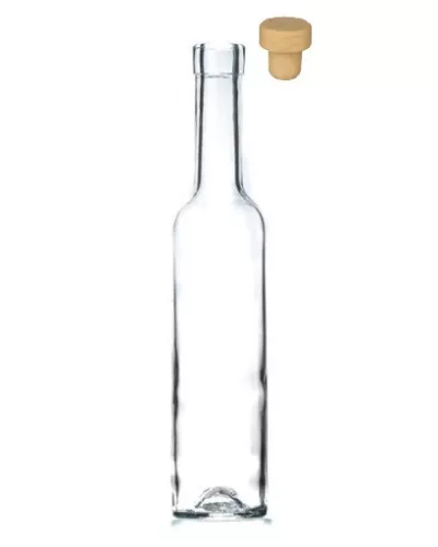 Üveg 0,25L pálinkás Belissima+dugó