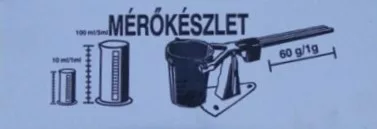 Növényvédőszer mérőkészlet