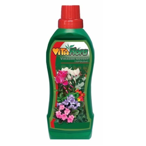 Tápoldat Vitaflora Virágos növényre 0,5L kifutó