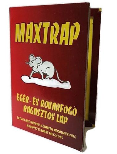 Egér+rovarfogó ragasztós lap 16,5x12cm Maxtrap