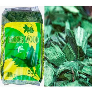Fa apríték Dekor zöld Dekor Wood 60L
