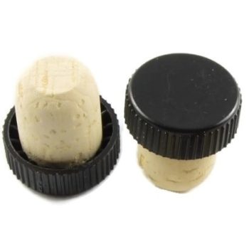 Dugó műa. test+műa. fekete kalap d:18,5mm