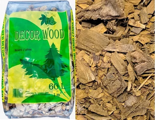 Fa apríték Dekor sárga Dekor Wood 60L