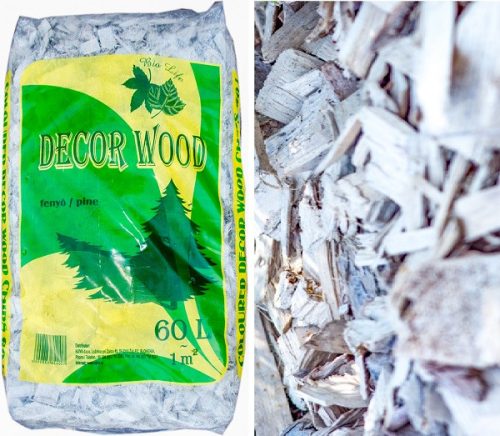 Faapríték Dekor fehér Dekor Wood 60L