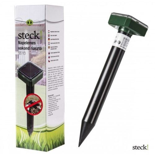 Vakondriasztó napelemes 1,2V 100mAH kifutó