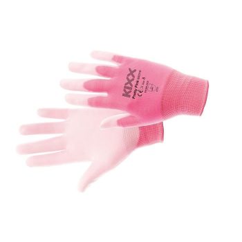 Kesztyű nylon PRETTY PINK 8