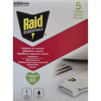 Raid hangyairtó-csótány ezüstpikkelyke csapda