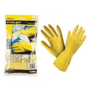 Kesztyű STARLING háztartási latex  8