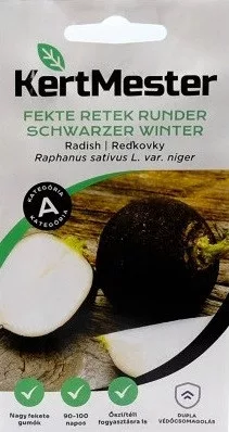 Retek fekete Runder őszi-téli Kertmester