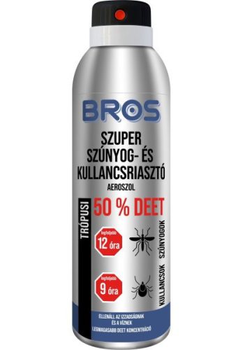 Szúnyog és kullancsriasztó trópusi aeroszol Bros
