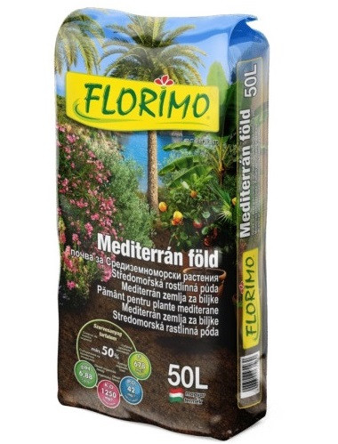 Virágföld FLORIMO Mediterrán/Leander 50L