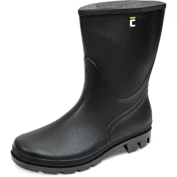 Gumicsizma TRONCHETTO rövidszárú fekete 36