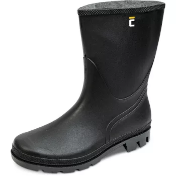 Gumicsizma TRONCHETTO rövidszárú fekete 44