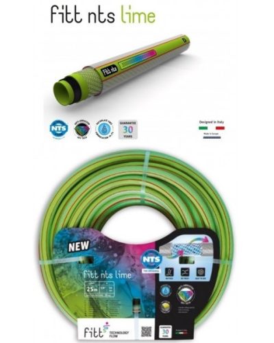 Tömlő  5/4" 25m Fitt Lime zöld-piros kimérős