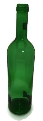 Üveg 0,75L bordói zöld