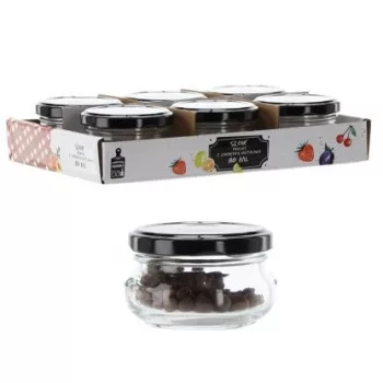Befőttes üveg   70ml+tető lapos
