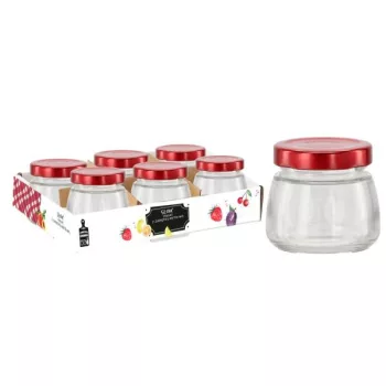 Befőttes üveg  100ml+tető"csonka gúla"