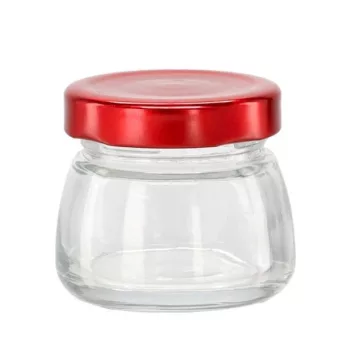 Befőttes üveg   75ml+tető"csonka gúla"
