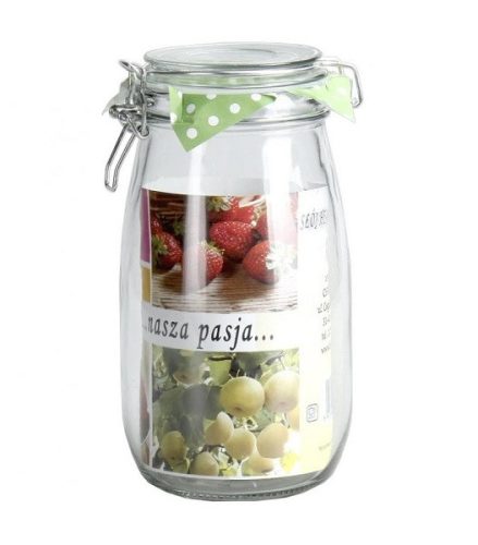 Befőttes üveg 1400ml csatos