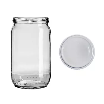 Befottes üveg  900ml+teto