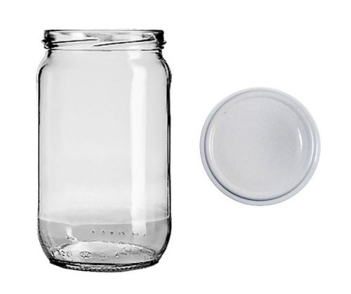 Befottes üveg  900ml+teto