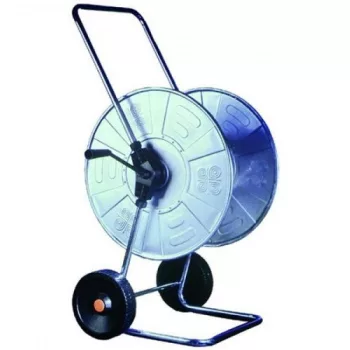 Tömlőkocsi fém 110m 1/2", 80m 3/4 tömlőhöz