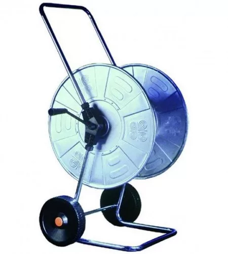 Tömlőkocsi fém 110m 1/2", 80m 3/4 tömlőhöz