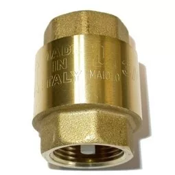 Visszacsapó szelep műa.tányér 1/2"-1/2" BB réz