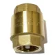 Visszacsapó szelep műa.tányér 1/2"-1/2" BB réz