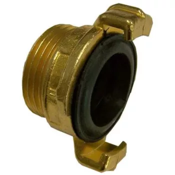 Gyorskapocs /bajonett/ tömlőelem külsőmen. réz5/4"