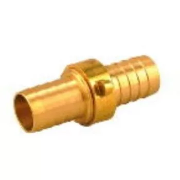 Tömlőösszekötő réz 1/2"1/2"1/2"