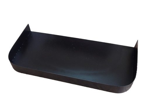 Hamuzó tálca 41x21cm fekete