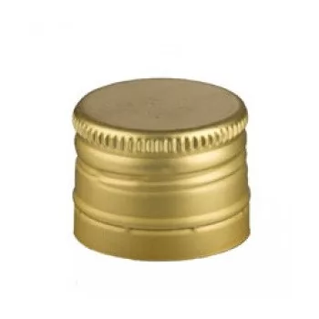 Borosüveg tető fém 31,5mm arany /mély/