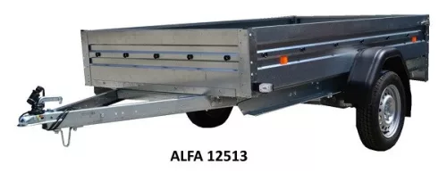 Alfa 12513MN.60 féknélküli utánfutó
