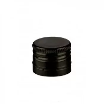 Borosüveg tető fém 31,5mm fekete
