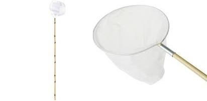 Merítőháló 150cm bambusz nyél