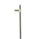 Növénytámasz 210cm fém zöld