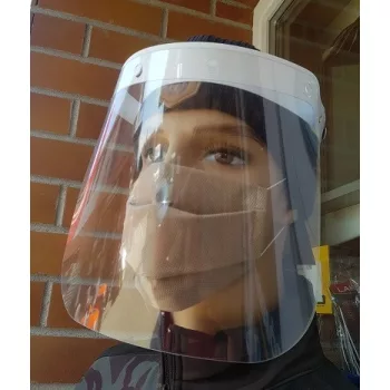 Arcvédő pajzs plexi (higiéniai, állítható)