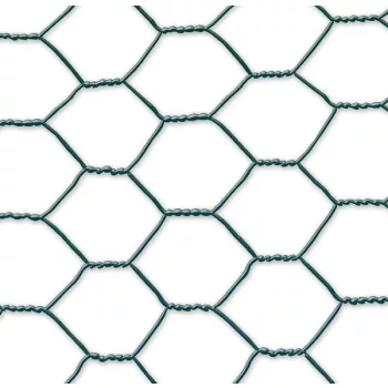 Drótháló Galvanizált műanyag bevonattal 1x25m