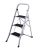 Létra fellépő acél 2+1 150kg