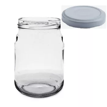 Befőttes üveg  280ml SIOLA + tető