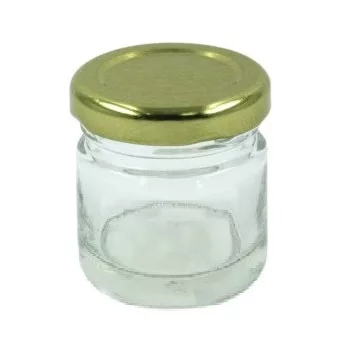 Befőttes üveg   40ml mini+tető